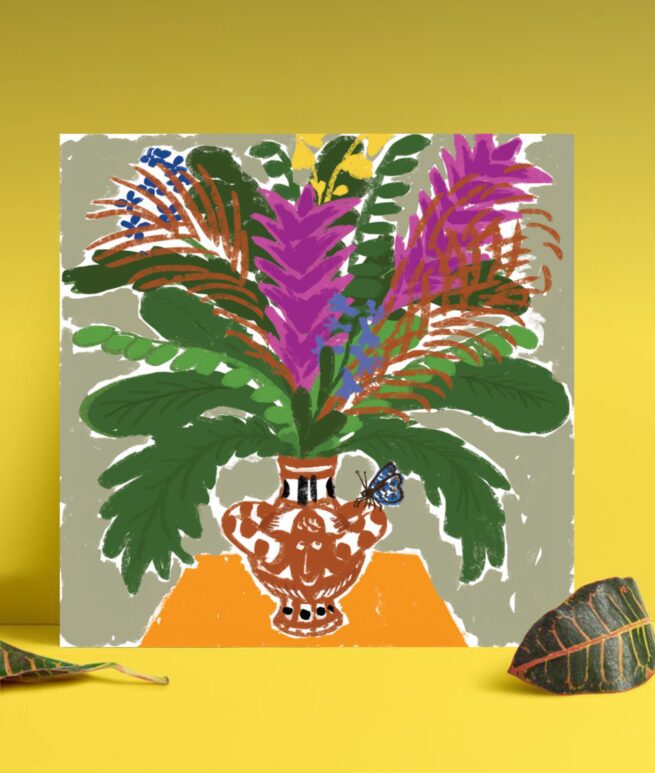 card: Vase face - Afbeelding 2