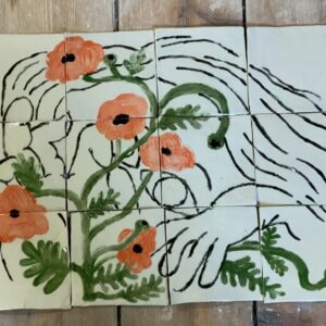 Tiles flowerpicking