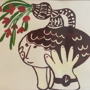 original: vase waiting