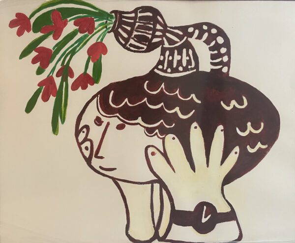 original: vase waiting