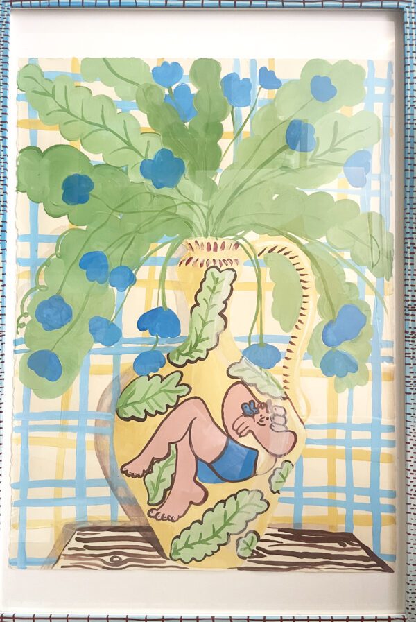 original: lazy vase